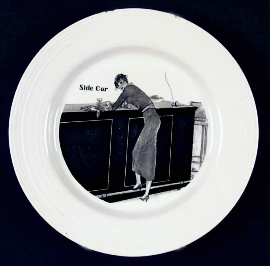 CRD138 Salad Plate by Crown Ducal-1