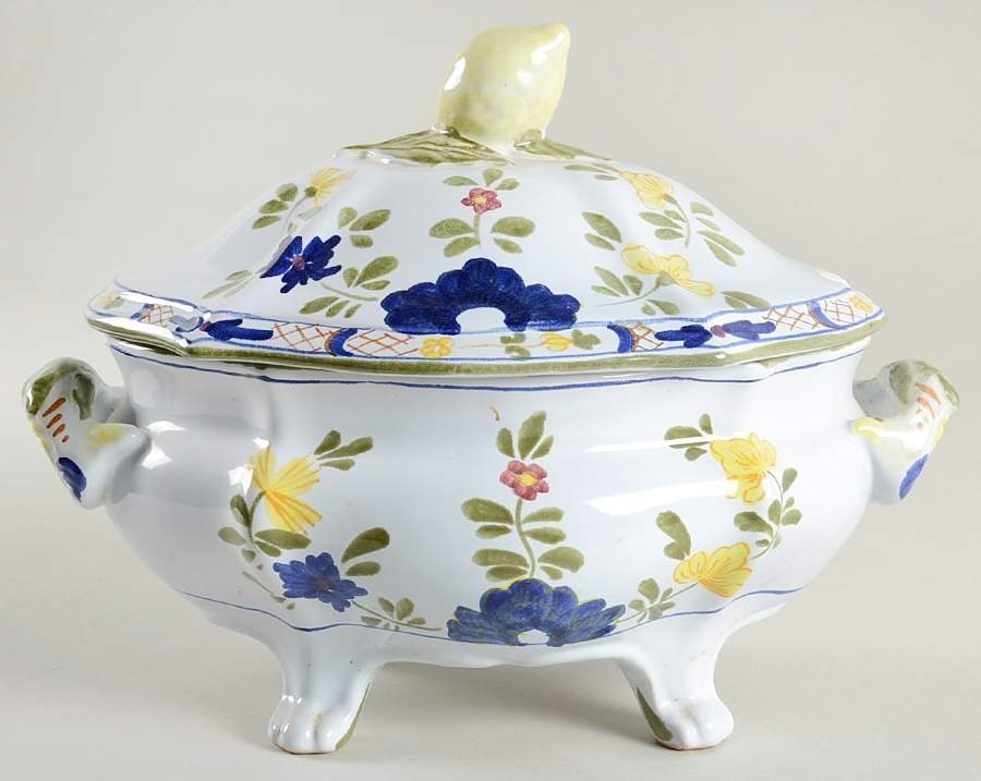 CAG4 Oval Tureen & Lid by Cantagalli-1
