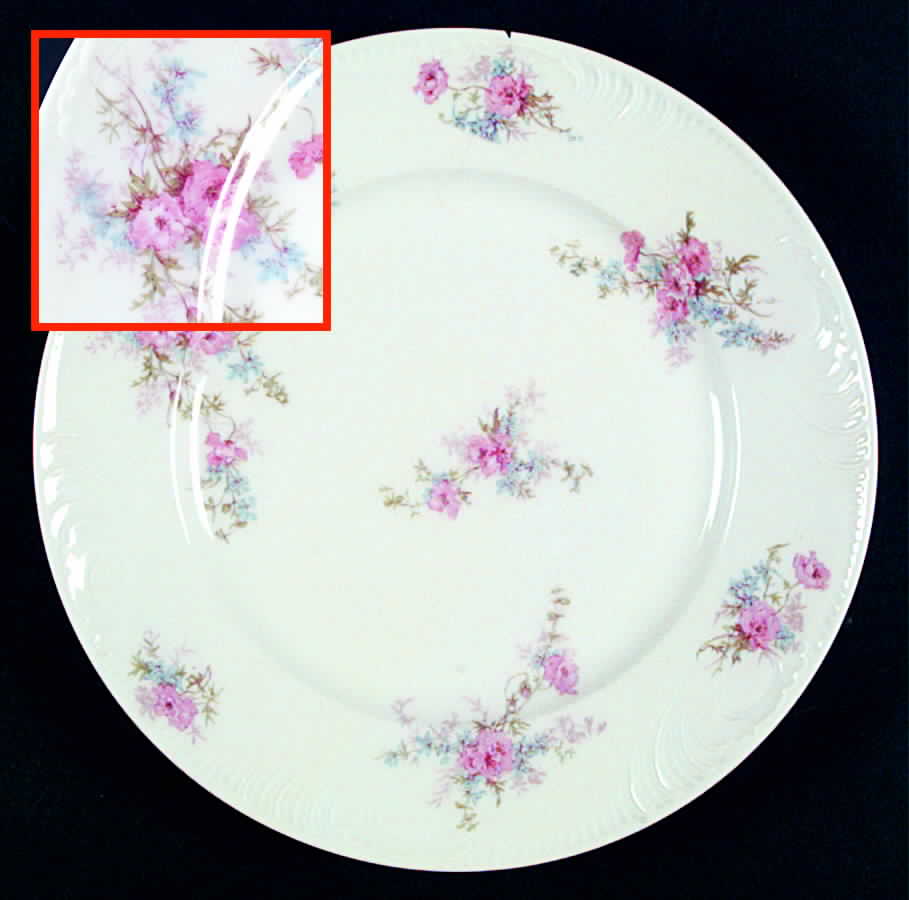 CHF658 Dinner Plate by Charles Field Haviland-1