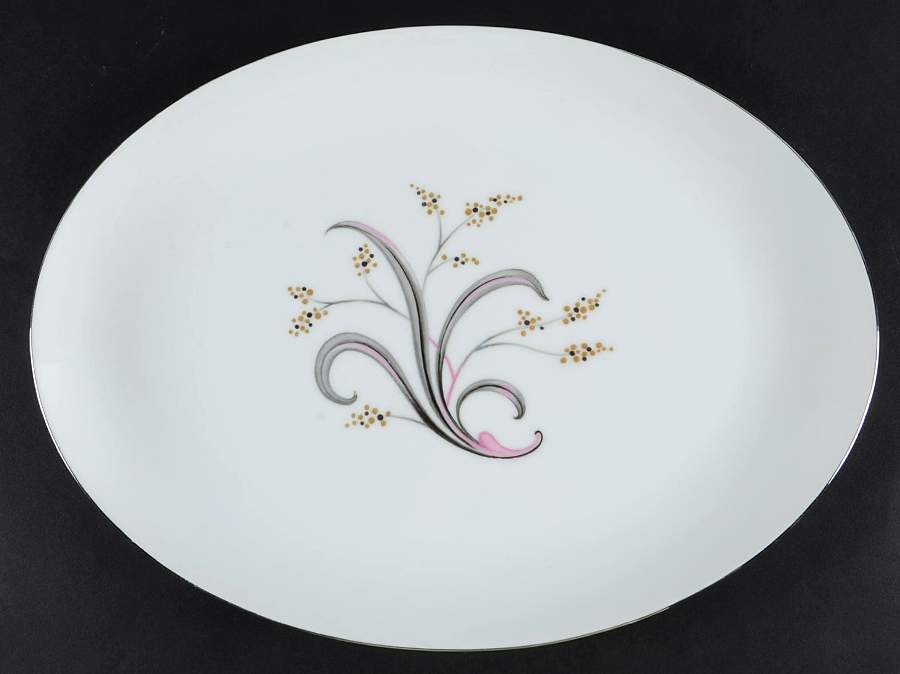 Overture 14" Oval Serving Platter by Contour-1