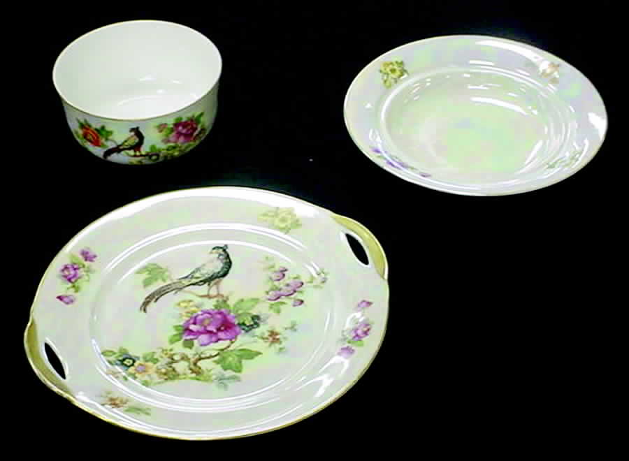 CZE102 Handled Cake Plate by Czechia-Czechoslovakia-1