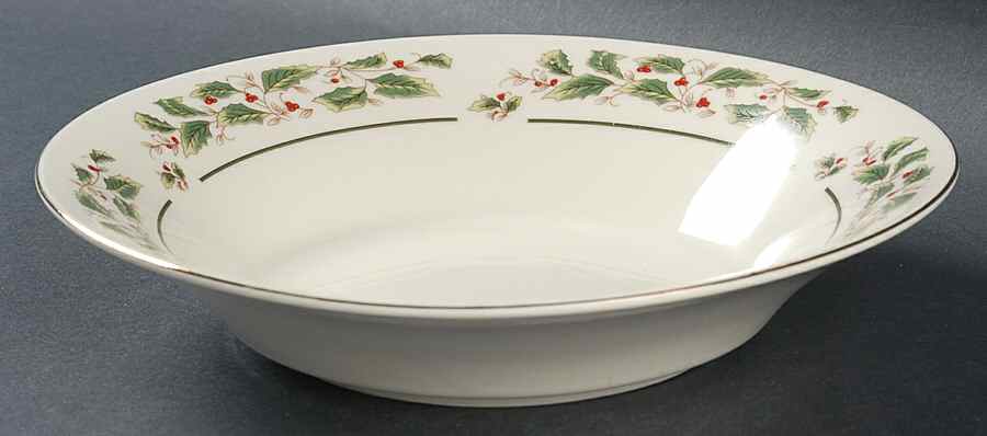Holly Traditions Coupe Soup Bowl by China (Made in China)-1