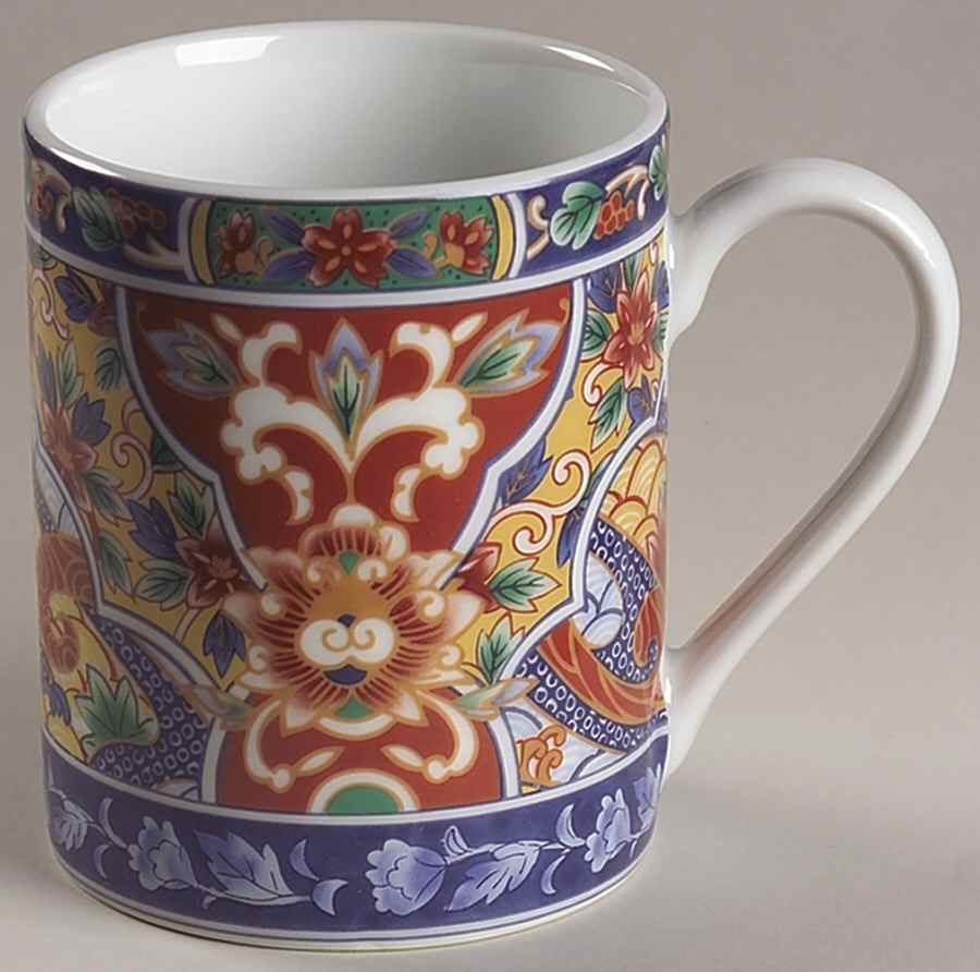 Imari Edo Mug by China (Made in China)-1