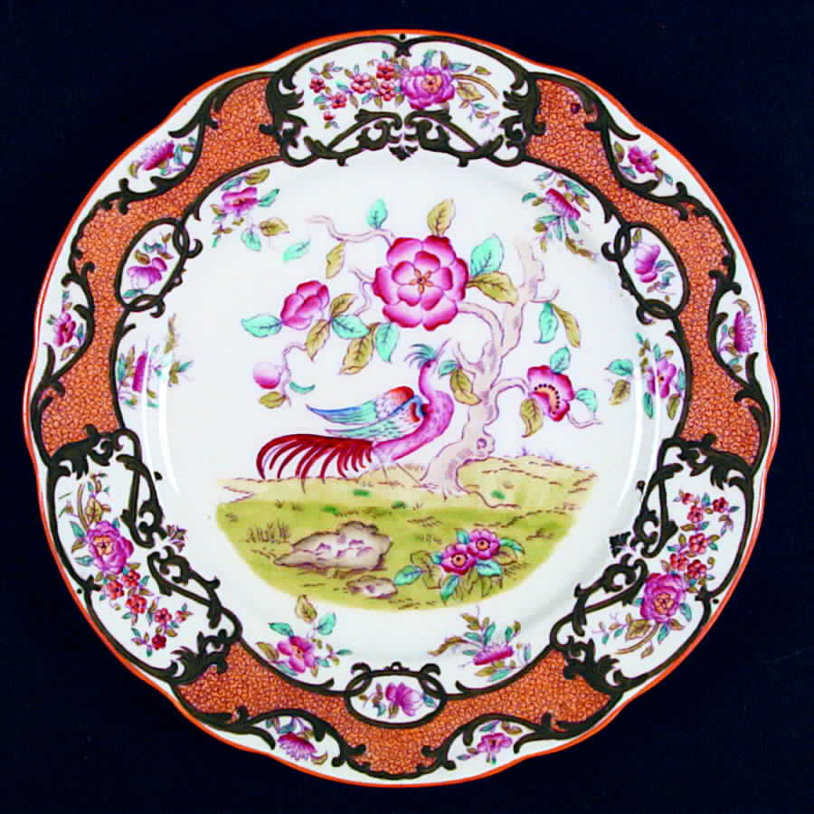Z3137 Yellow Luncheon Plate by Coalport-1