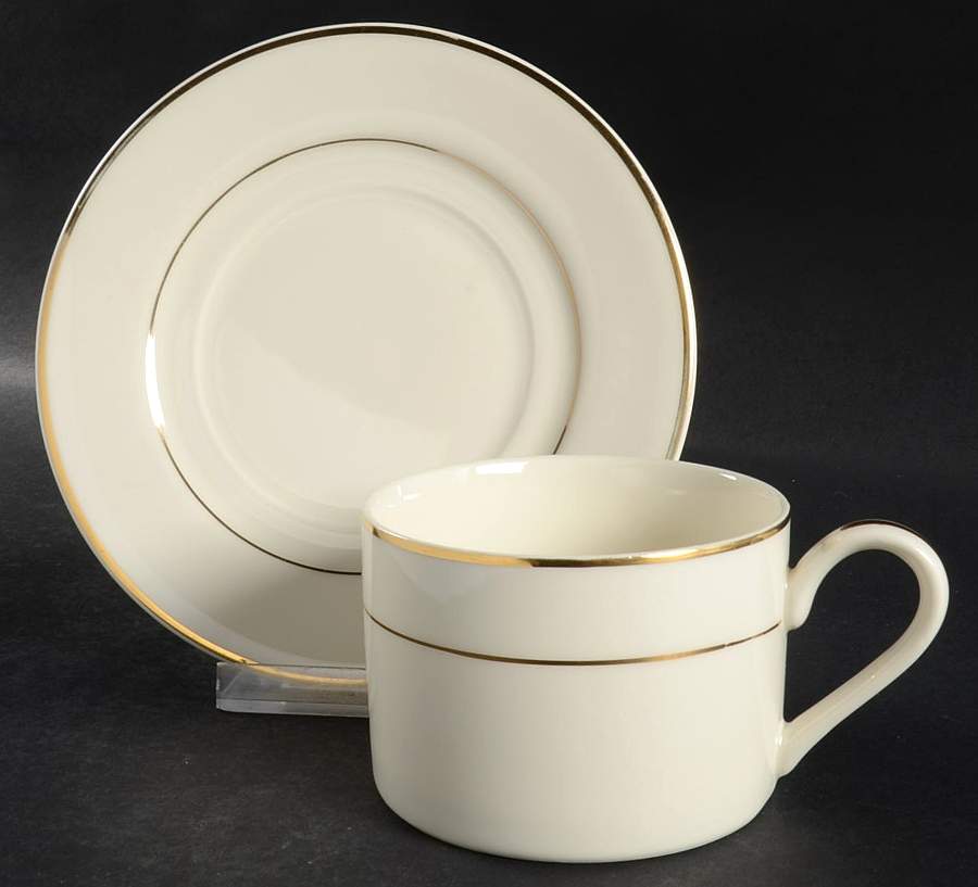 CTD1 Flat Cup & Saucer Set by Classic Traditions-1