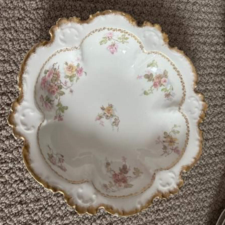 CHF664 9" Round Vegetable Bowl by Charles Field Haviland-1