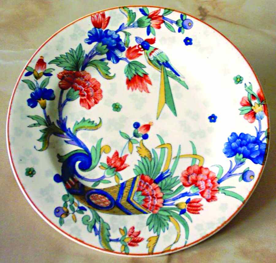 CRD141 Rim Soup Bowl by Crown Ducal-1