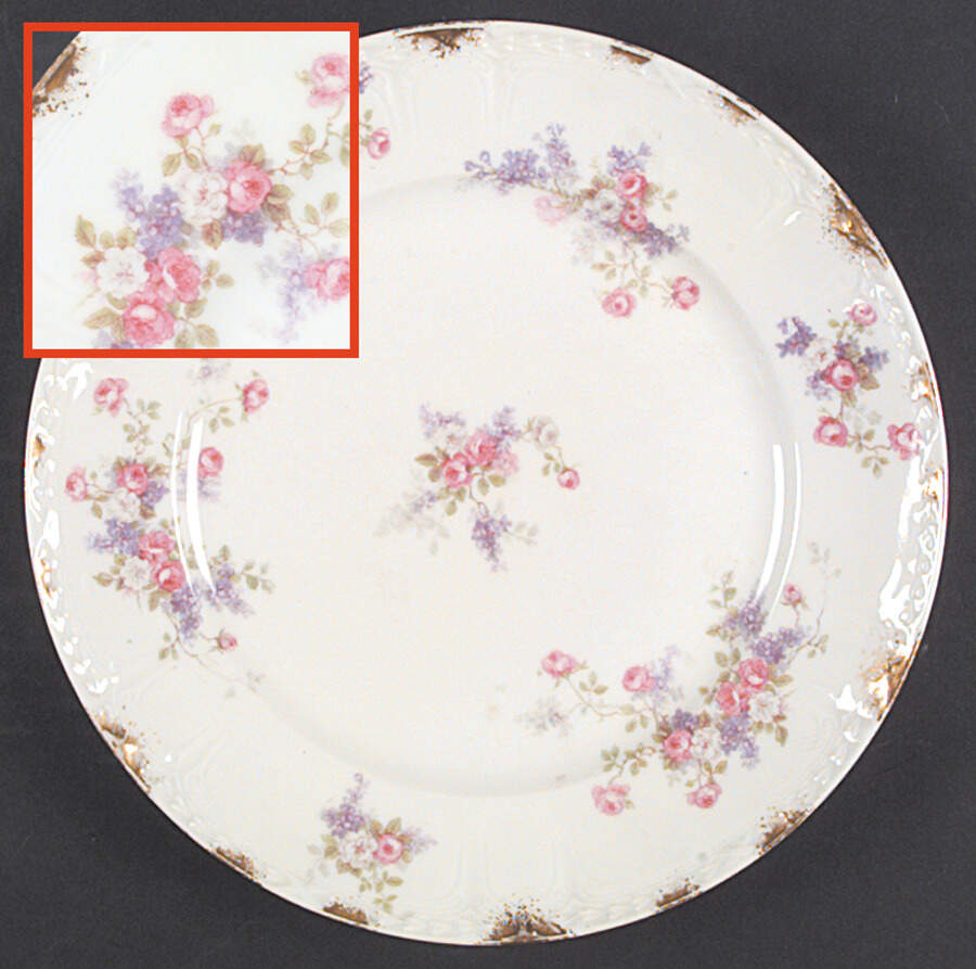 CHF670 Dinner Plate by Charles Field Haviland-1