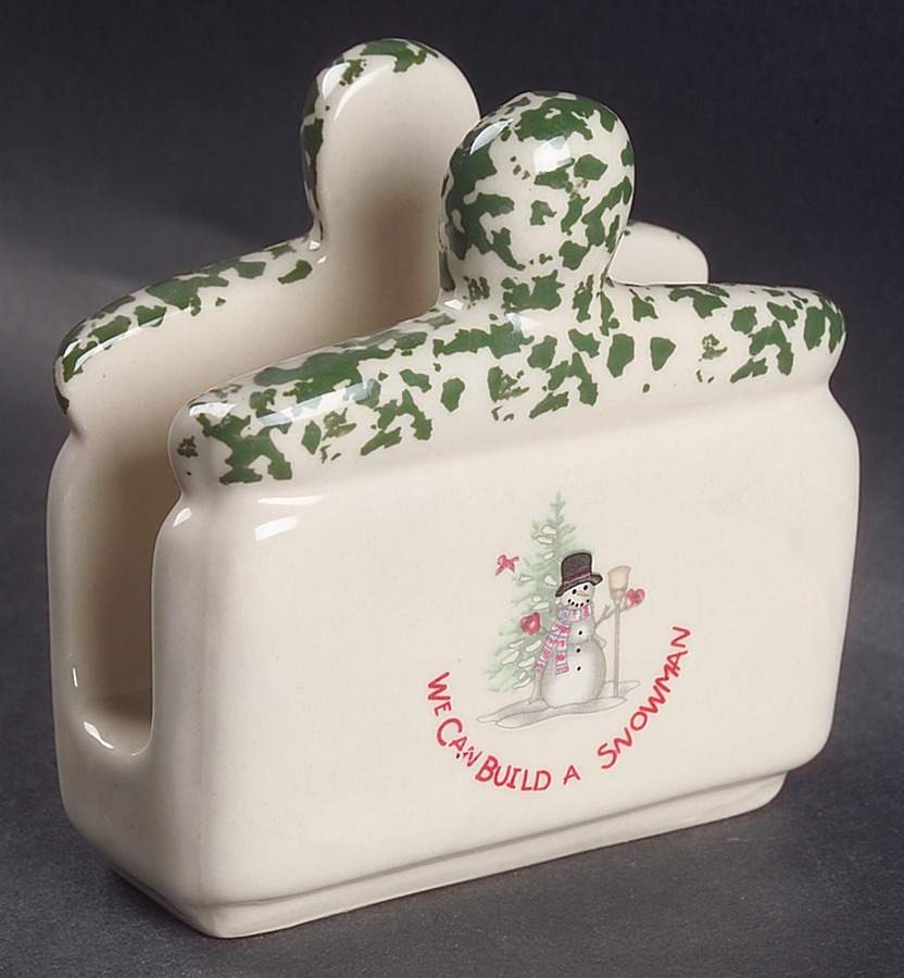 We Can Build a Snowman Napkin Holder by China (Made in China)-1
