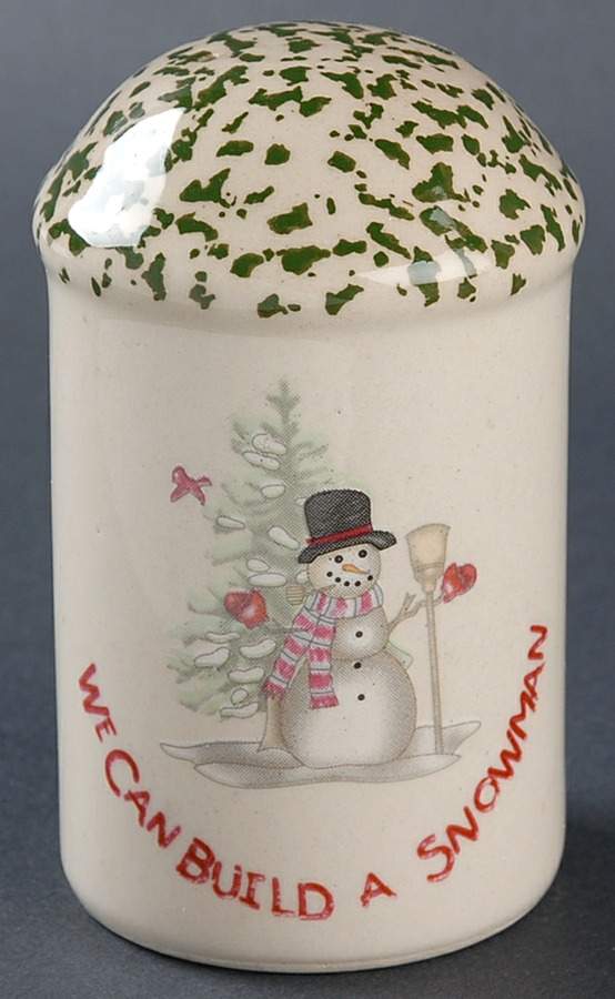 We Can Build a Snowman Salt Shaker by China (Made in China)-1