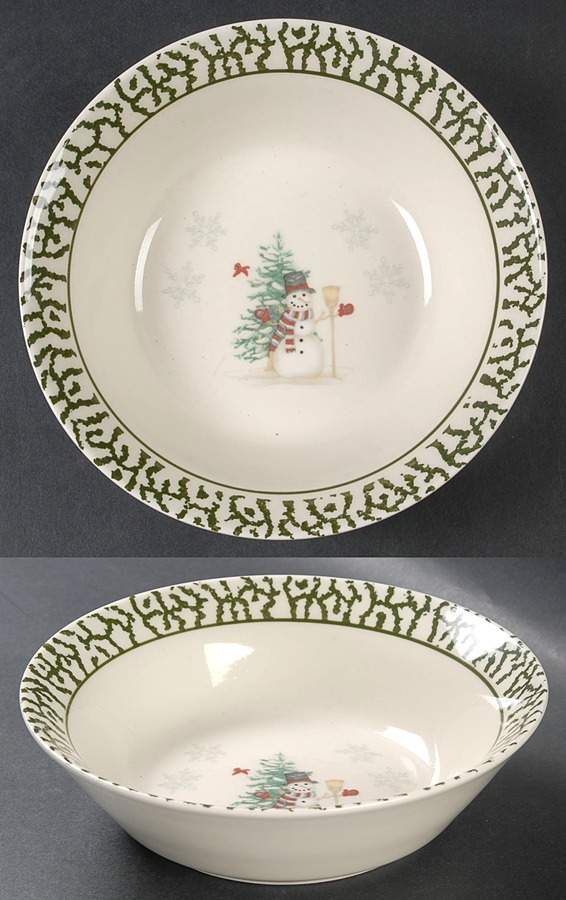 We Can Build a Snowman Coupe Cereal Bowl by China (Made in China)-1