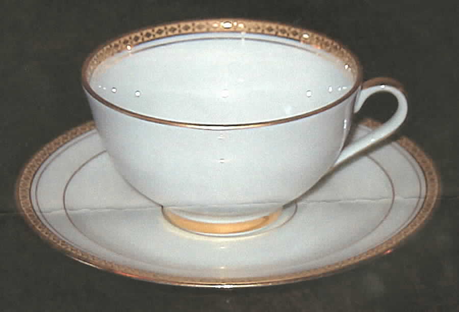 CNR23 Footed Cup & Saucer Set by Chastagner & Cie-1