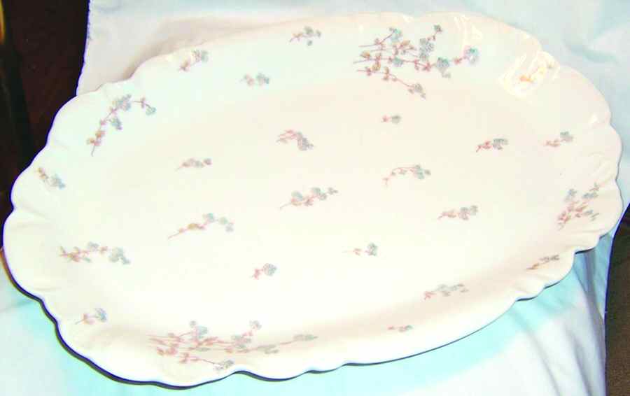 Schleiger 1300-2 14" Oval Serving Platter by Charles Field Haviland-1