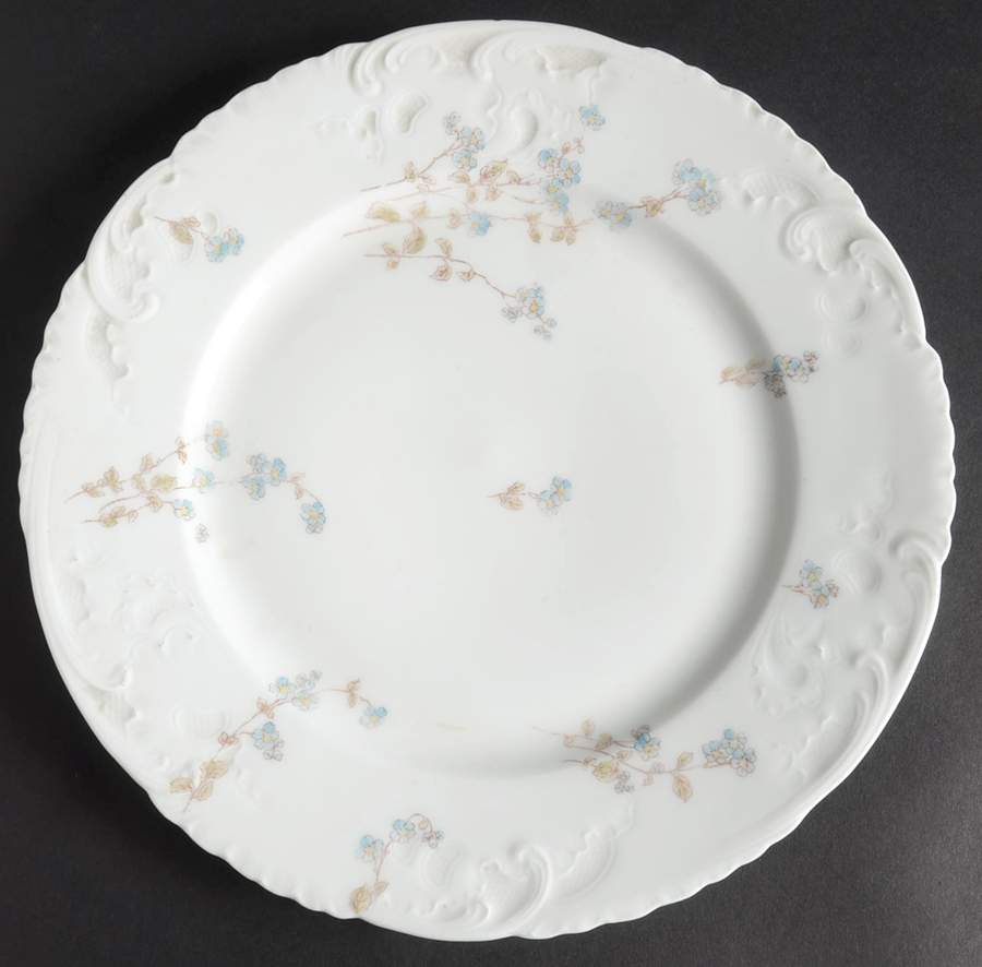 Schleiger 1300-2 Dinner Plate by Charles Field Haviland-1