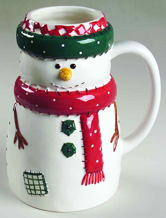 Snowman Figural Tankard by Cook's Bazaar-1