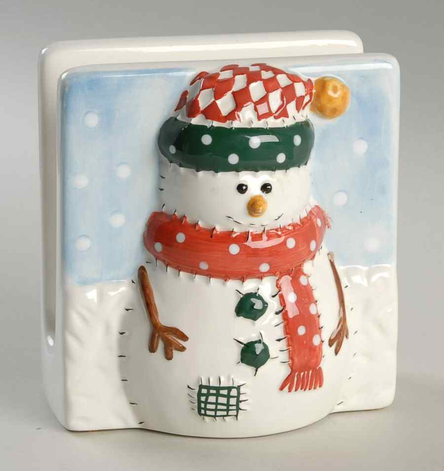 Snowman Napkin Holder by Cook's Bazaar-1