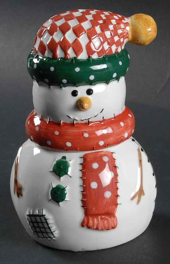 Snowman Stacking Salt & Pepper Set by Cook's Bazaar-1