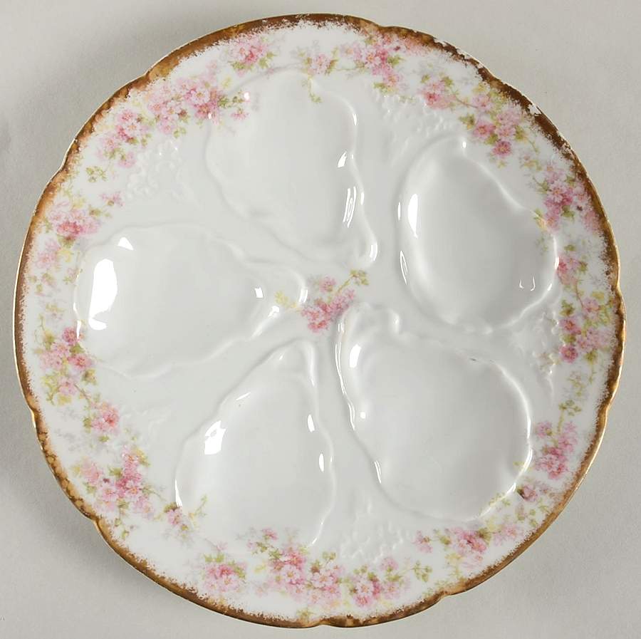CHF676 Oyster Plate by Charles Field Haviland-1