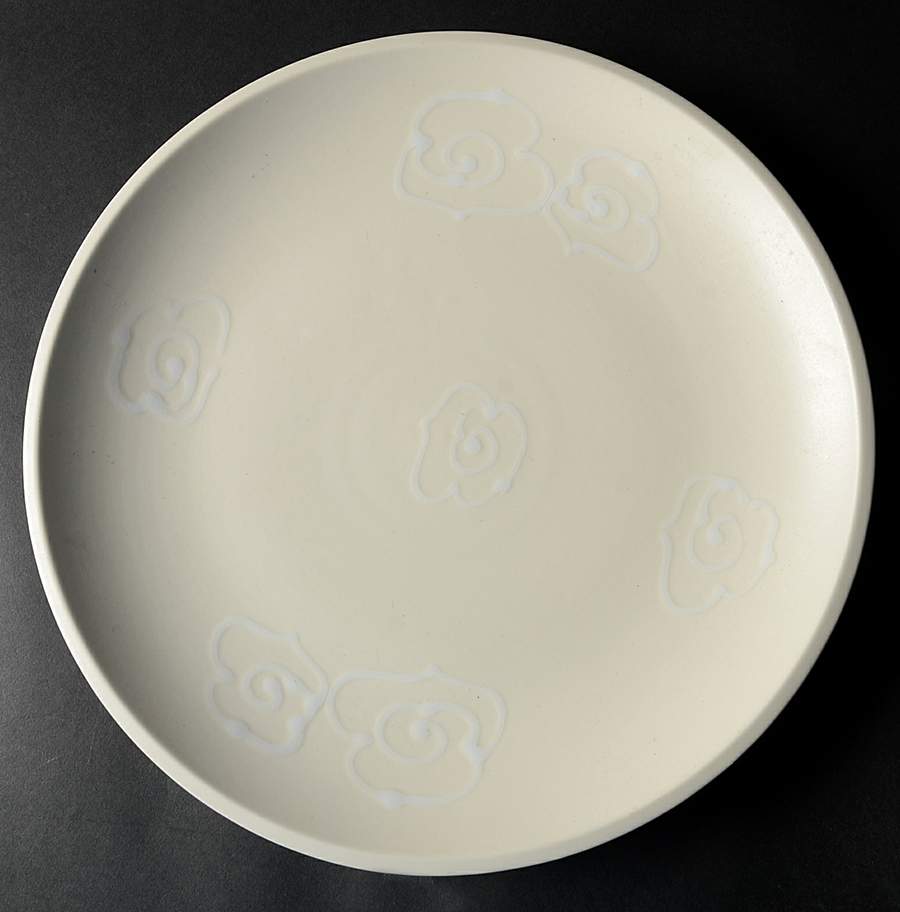 Faded Rose 13" Chop Plate (Round Platter) by Crate & Barrel-1