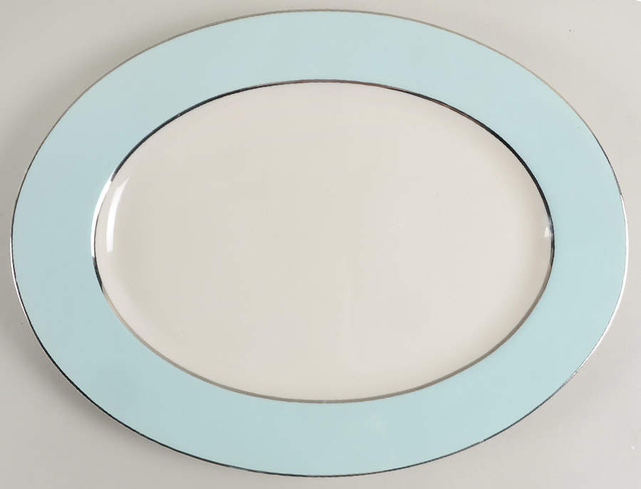 C49 15" Oval Serving Platter by Castleton (USA)-1
