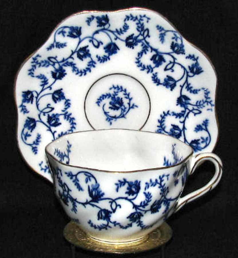5938-D Flat Cup & Saucer Set by Coalport-1