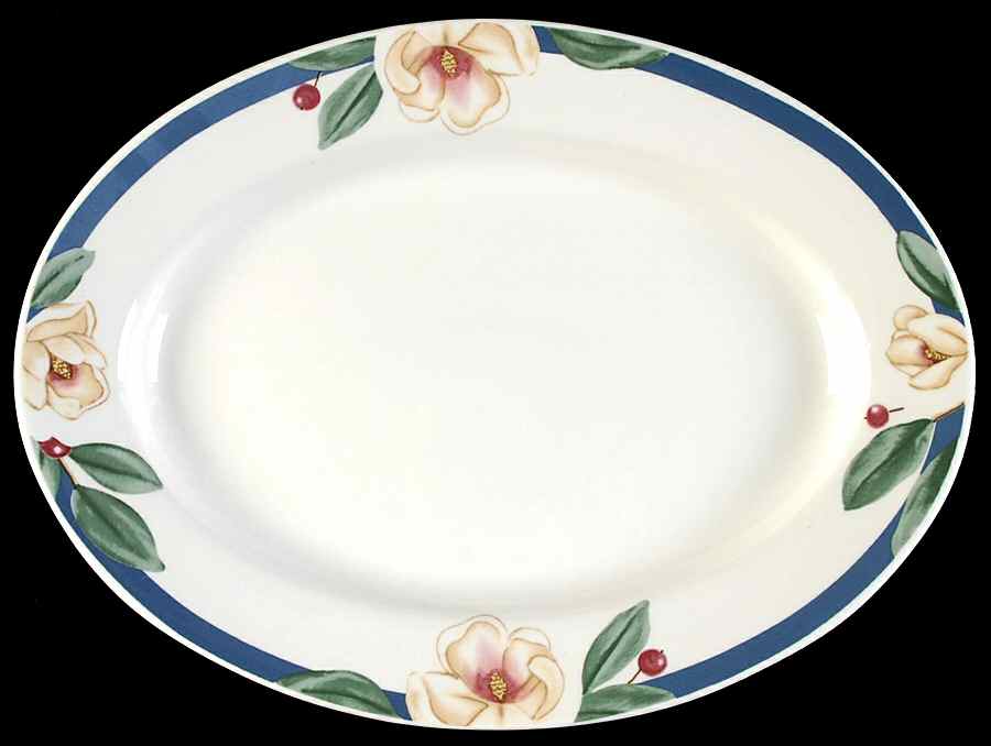 Savannah Grove 12" Oval Serving Platter by Citation-1
