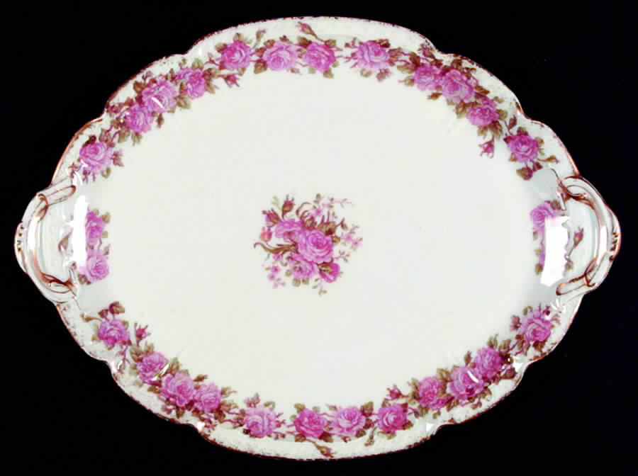 CHF692 12" Oval Serving Platter by Charles Field Haviland-1