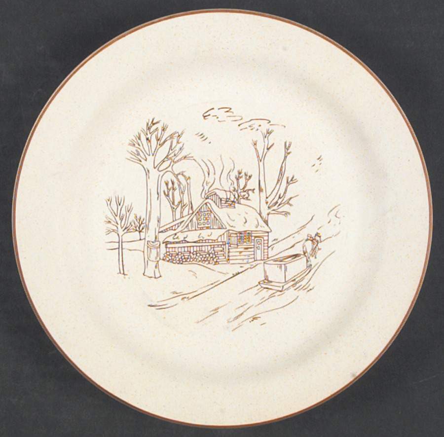 CXY1 Salad Plate by Collection Manoir-1