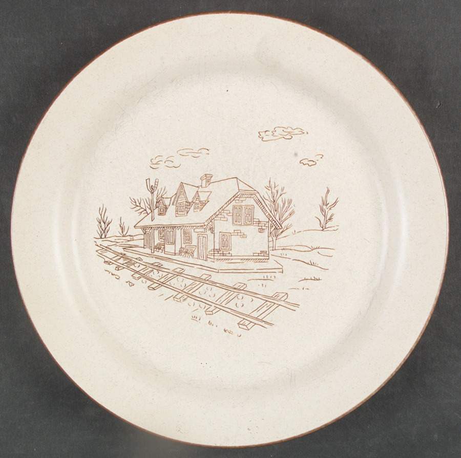 CXY1 Dinner Plate by Collection Manoir-1