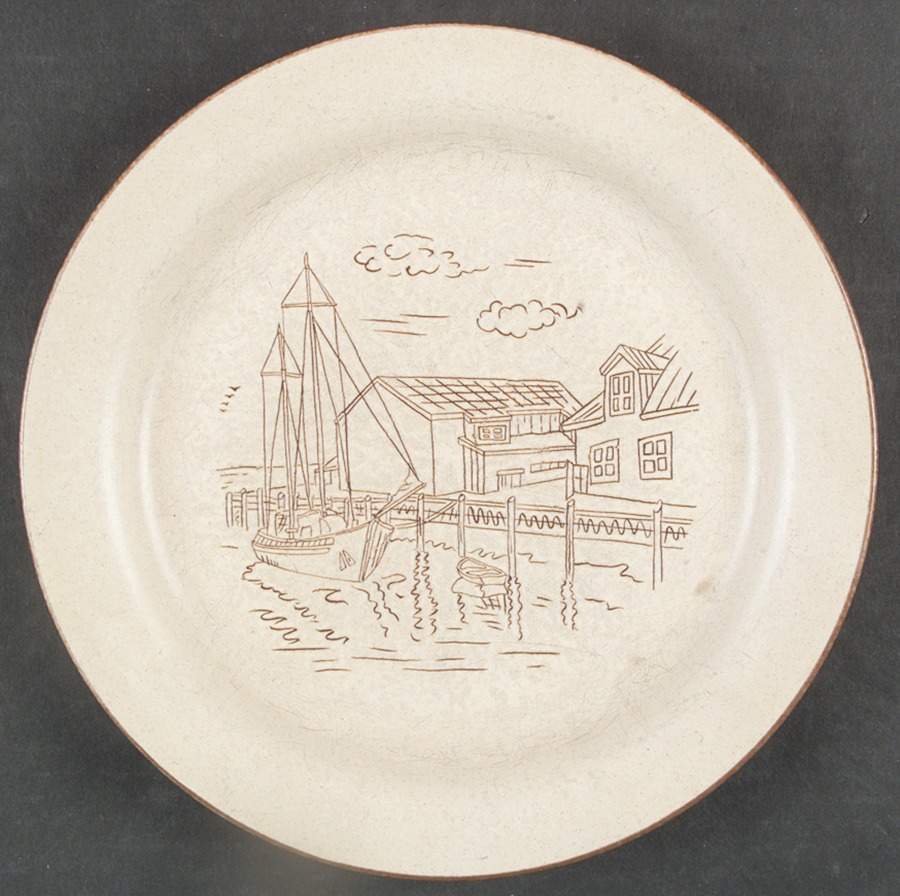 CXY1 Dinner Plate by Collection Manoir-1