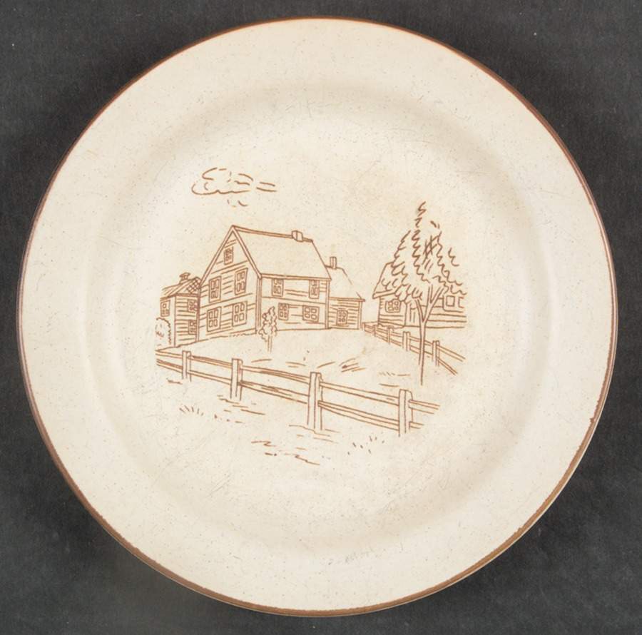 CXY1 Salad Plate by Collection Manoir-1