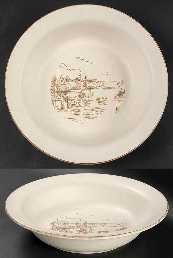 CXY1 Rim Soup Bowl by Collection Manoir-1