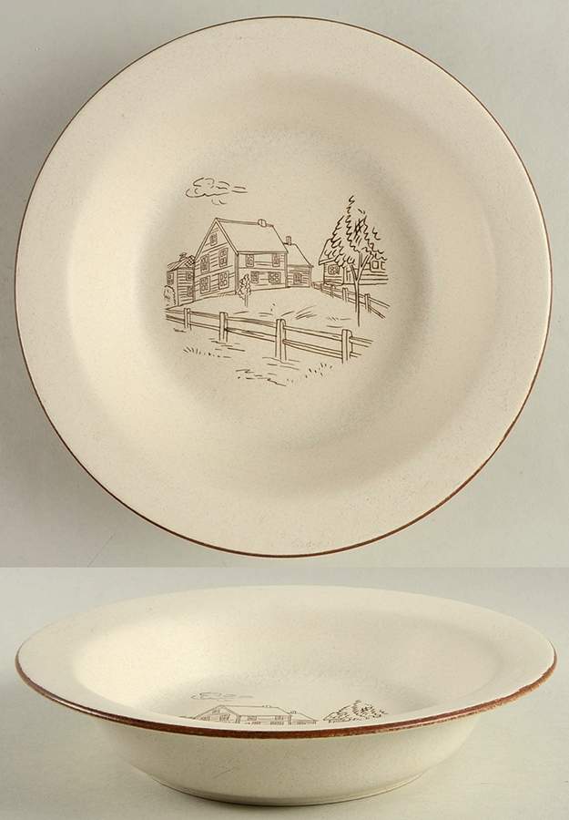 CXY1 Rim Soup Bowl by Collection Manoir-1