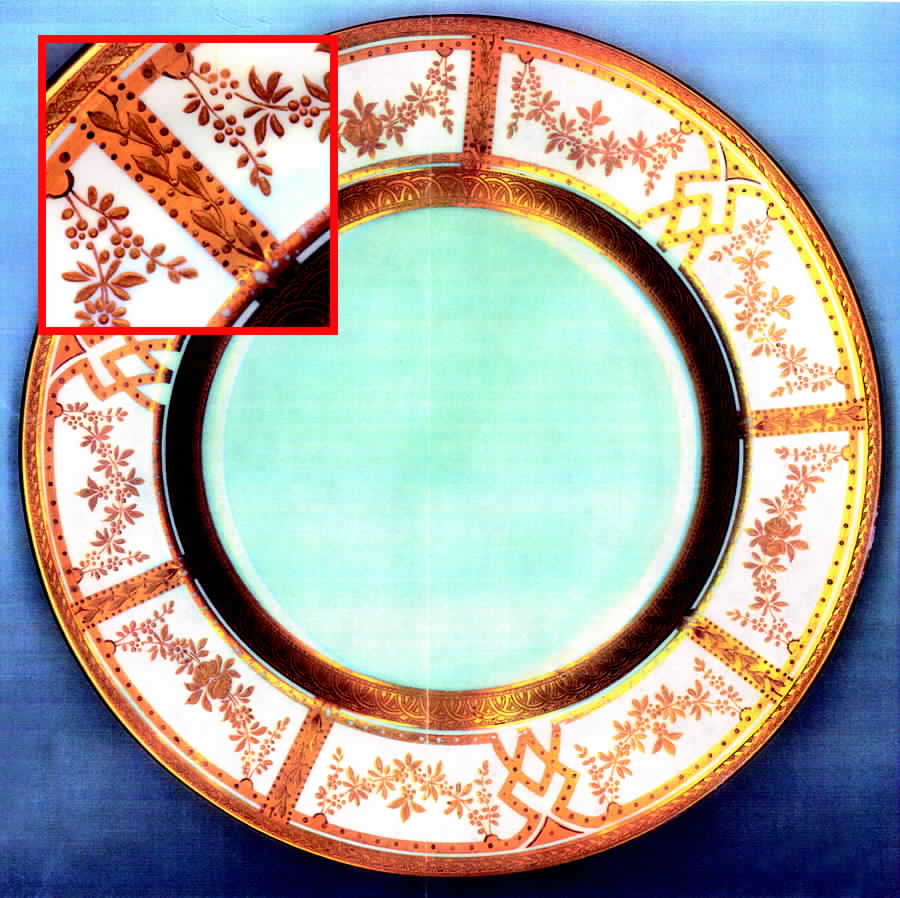 CRS86 Dinner Plate by Crown Staffordshire-1