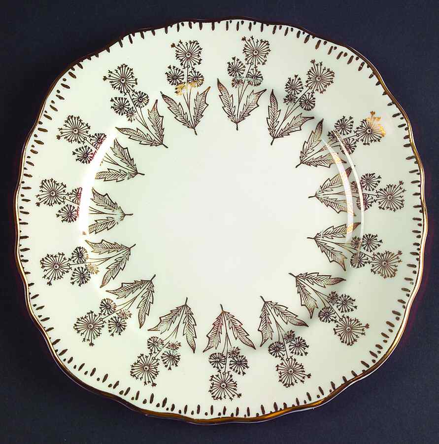 CLC61 Square Bread & Butter Plate by Colclough-1