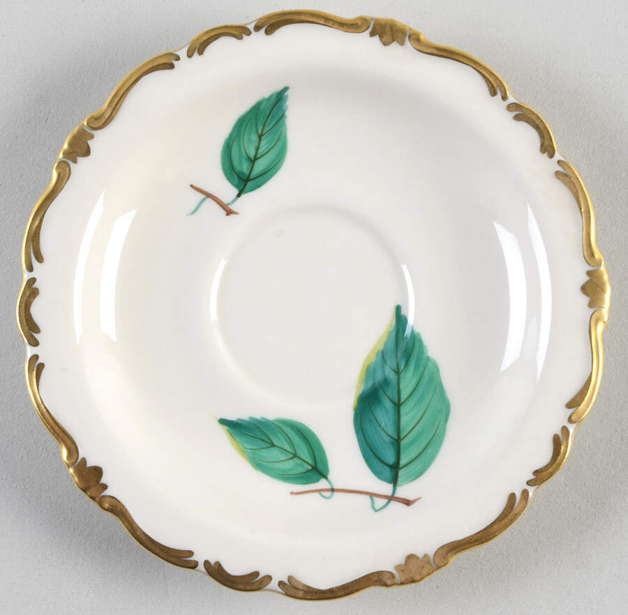 American Fruit Print Saucer by Castleton (USA)-1