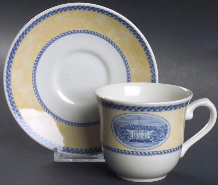 Millennium Collection Flat Cup & Saucer Set by Churchill-1