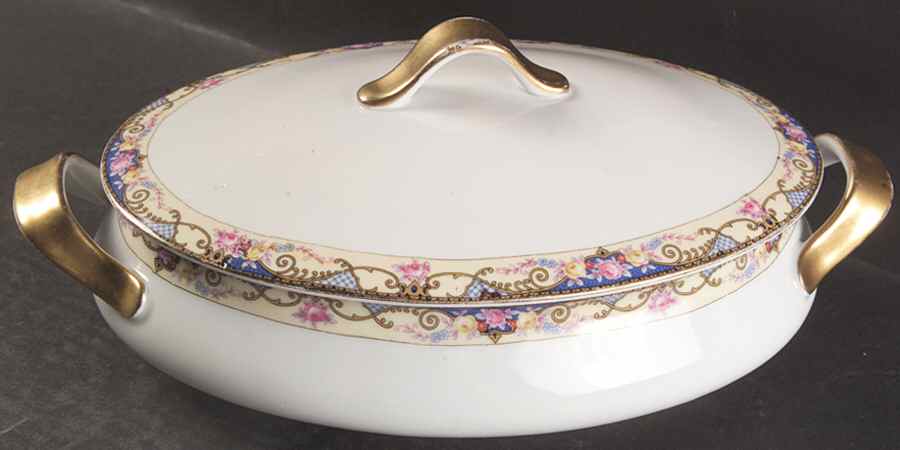 2988 Oval Covered Vegetable by Adolf Persch-1