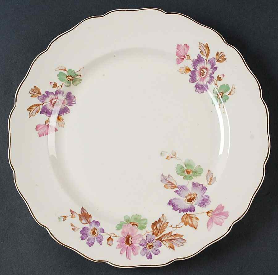 Wildflowers Dinner Plate by Canonsburg-1