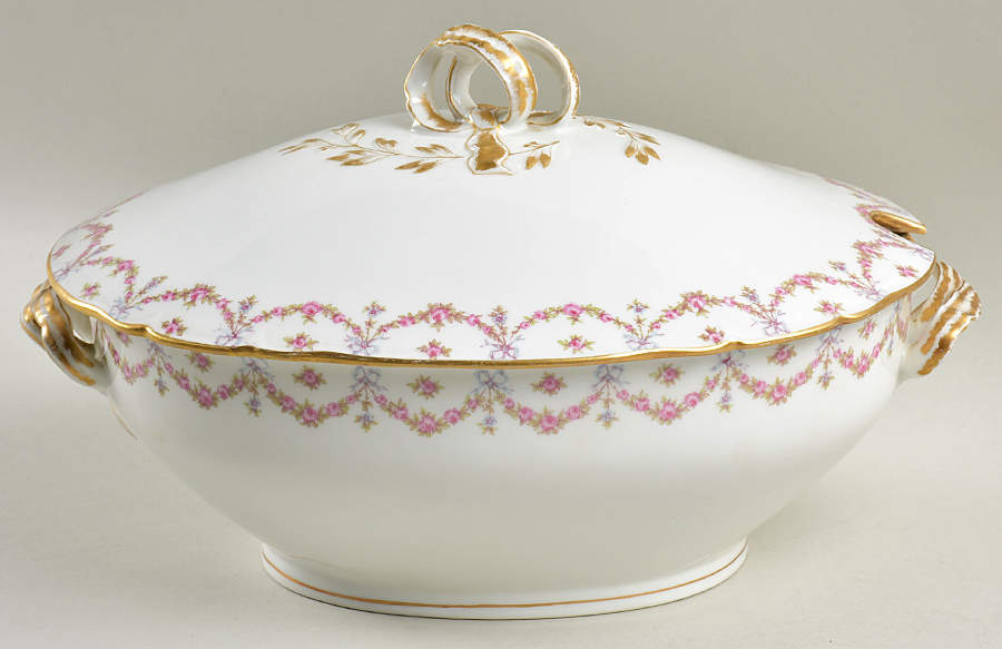 Baroness Oval Tureen & Lid by Charles Field Haviland-1
