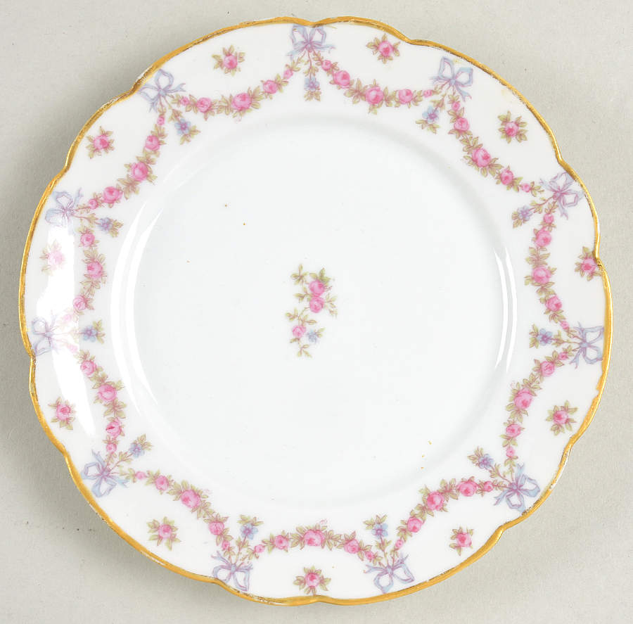Baroness Bread & Butter Plate by Charles Field Haviland-1