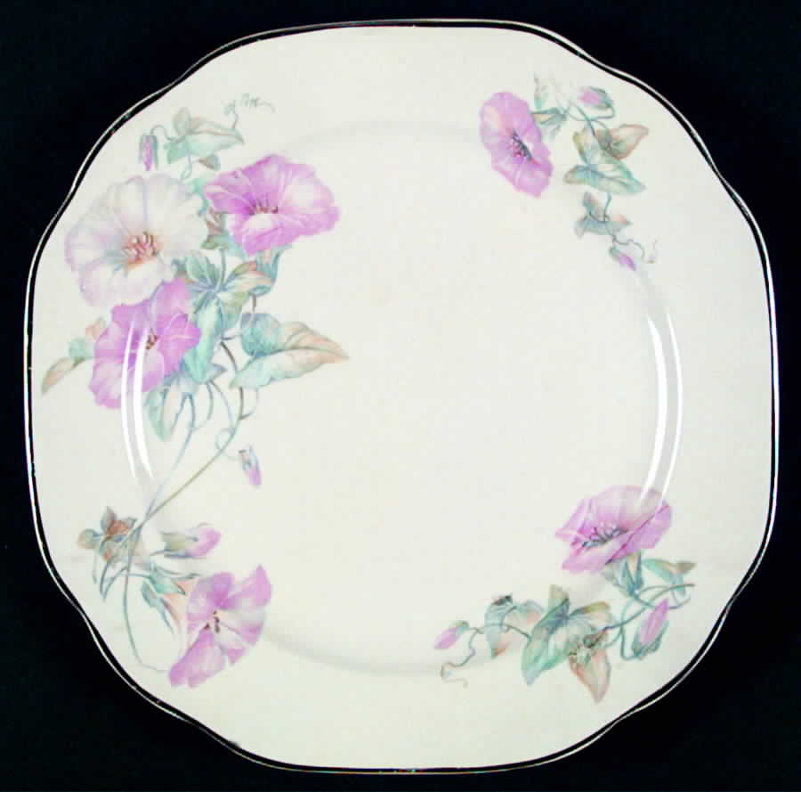 CRO197 Square Luncheon Plate by Crooksville-1