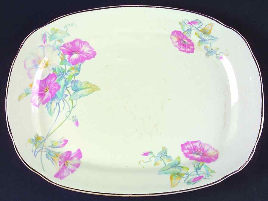 CRO197 10" Oval Serving Platter by Crooksville-1