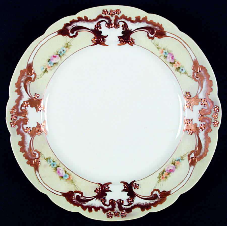 CHF718 Dinner Plate by Charles Field Haviland-1