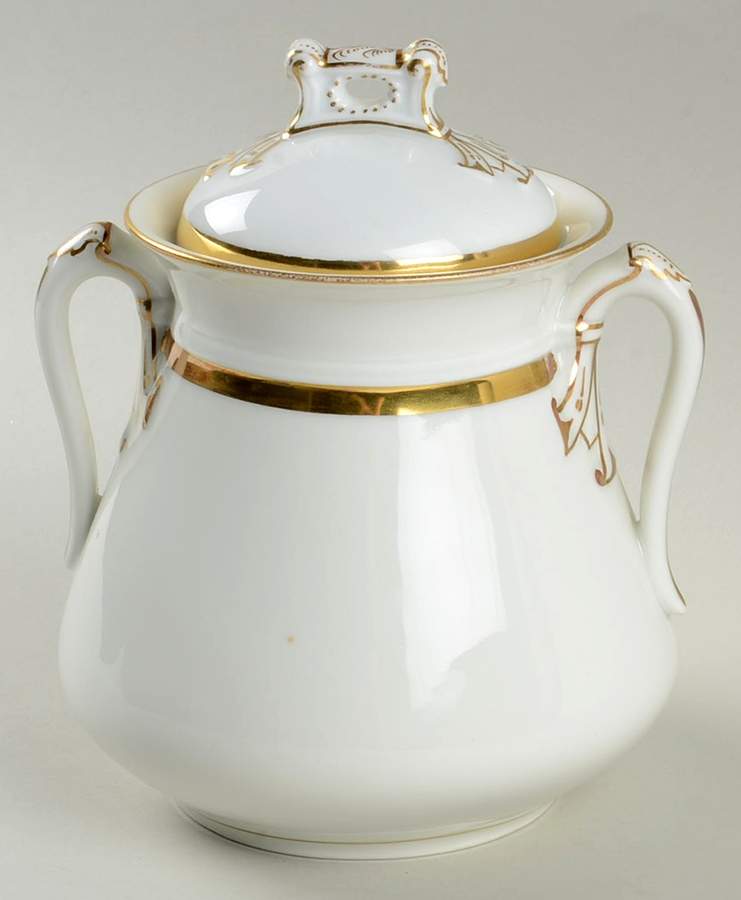 CHF720 Sugar Bowl & Lid by Charles Field Haviland-1