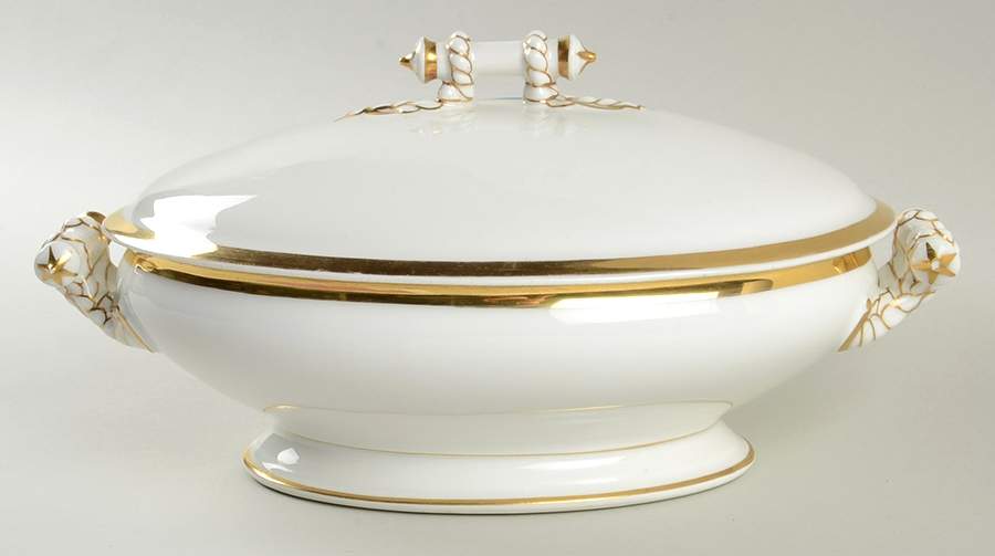 CHF720 Oval Covered Vegetable by Charles Field Haviland-1