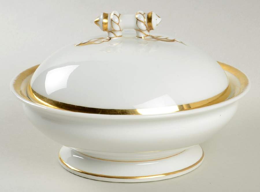 CHF720 Round Covered Butter by Charles Field Haviland-1