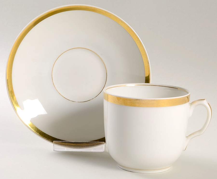 CHF720 Oversized Cup & Saucer Set by Charles Field Haviland-1