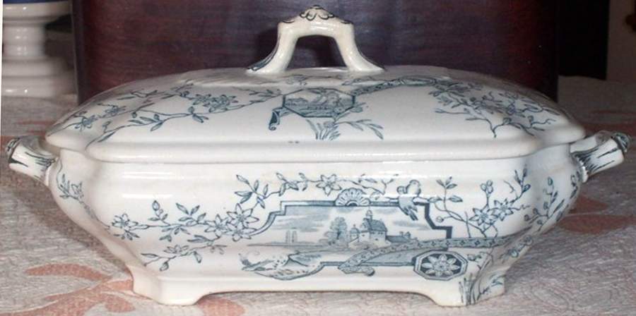 Korti Oval Covered Vegetable by Cochran & Fleming-1