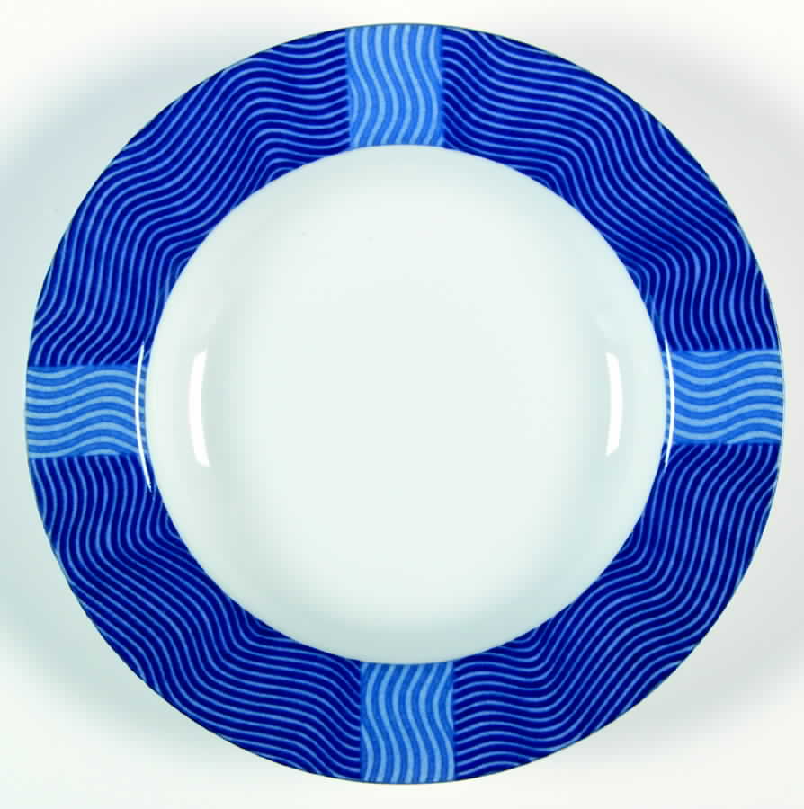 Rafia Rim Soup Bowl by Crate & Barrel-1